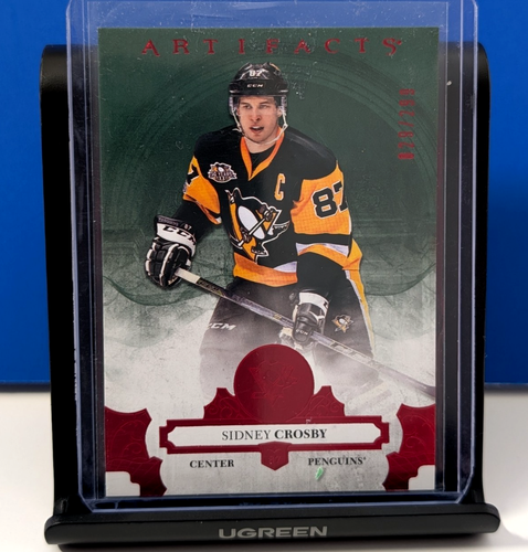 Sidney Crosby 3 Card Lot Artifacts Ruby /299 MVP Portraits - photo 2
