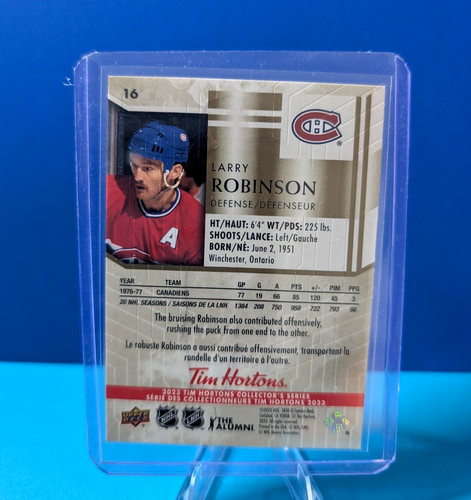 Chris Chelios /299 Larry Robinson 2 Card Lot Montreal Canadiens - photo 5