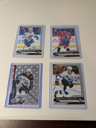 Ryan Leonard Oliver Moore Simashev Perfetti Rookie Hockey Card L