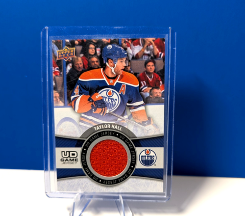 Taylor Hall 2015-16 Upper Deck UD Game Jersey GJ-TH Oilers