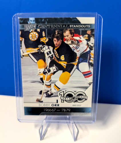 Bobby Orr 4 Card Lot UD Centennial Team Canada MVP Heroes - photo 2