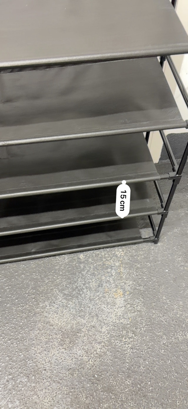Black Shoe Rack - photo 2