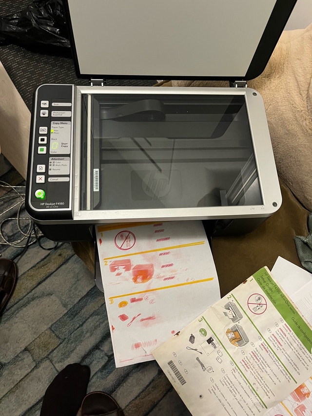 HP Deskjet F4180 - photo 5