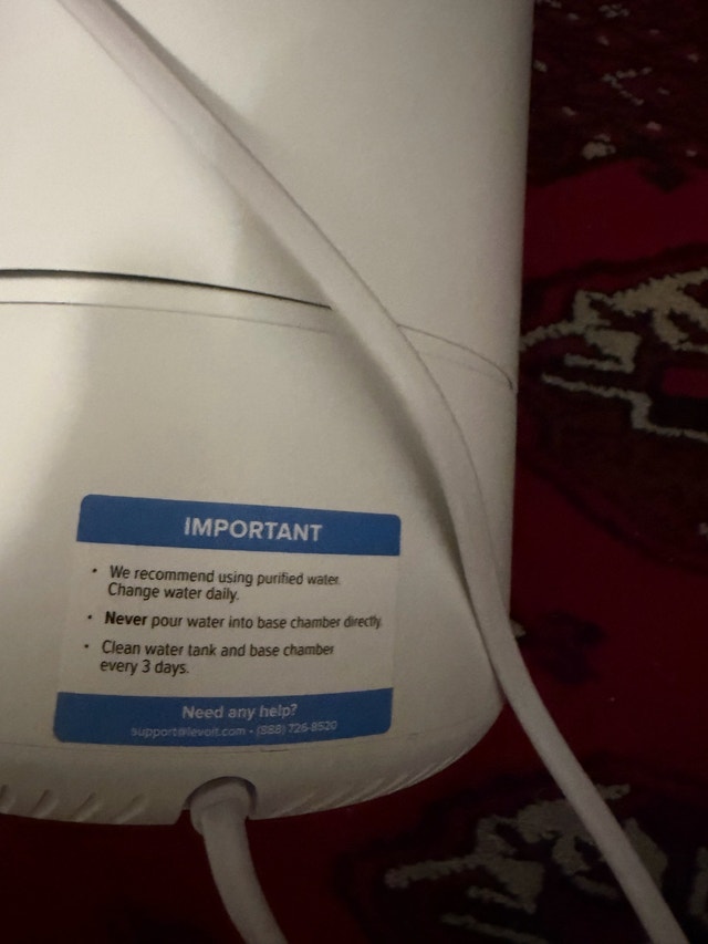 Levoit Dual 100 Ultrasonic Humidifier and Diffuser - photo 3