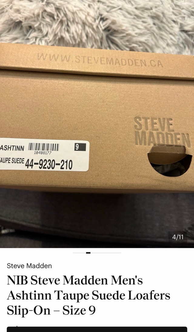 Steve Madden Ashtinn Taupe Suede Loafers - photo 5