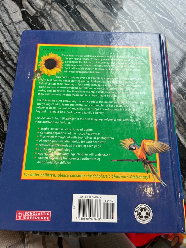 Scholastic First Dictionary - photo 2