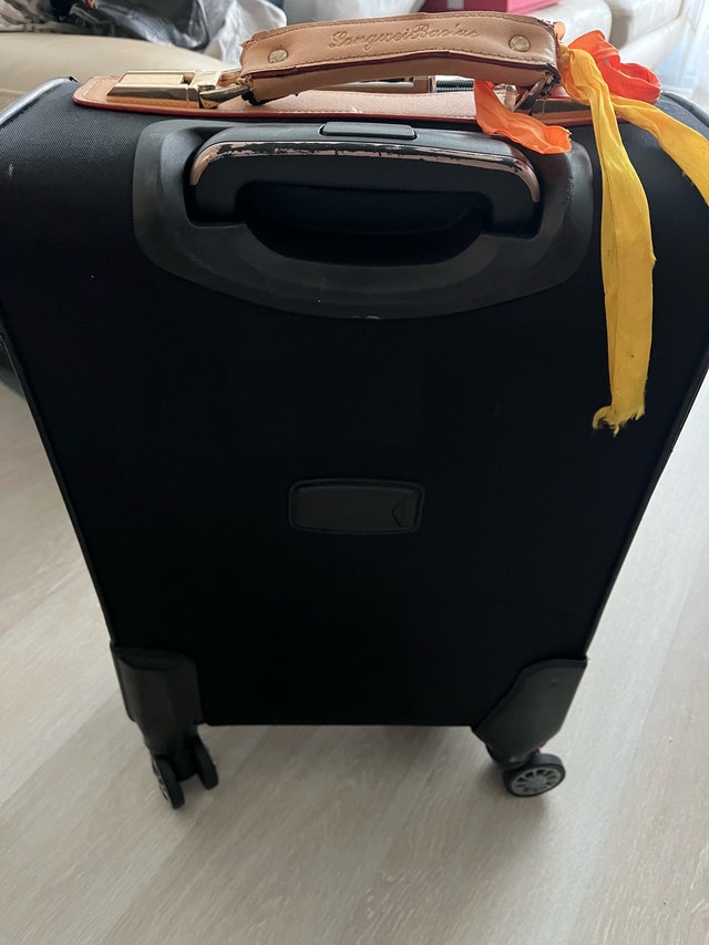 LWBL Medium 4-Wheel Spinner Luggage - Blacklock LP 23” - photo 5