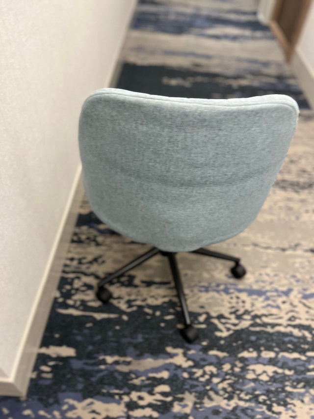 Grey Fabric Office Chair - photo 3