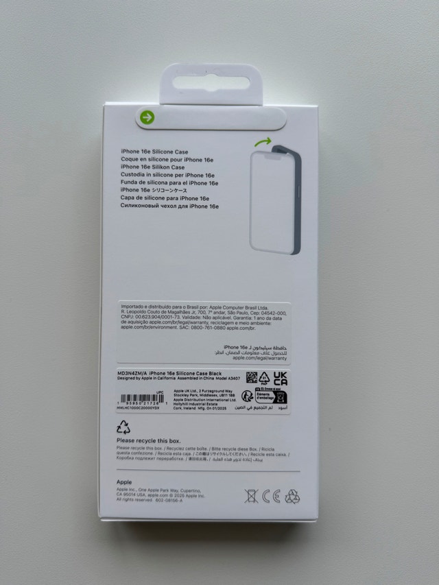 iPhone 16e Silicone Case – Black – New $25 - photo 2
