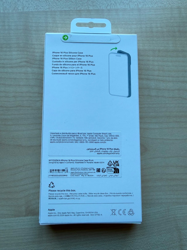 iPhone 16 Plus MagSafe Case – Plum – New $25 - photo 2