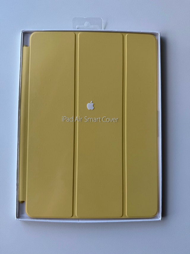 Apple iPad Air Smart Cover (Yellow) – Brand New