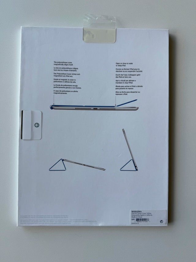 Apple iPad Air Smart Cover (Yellow) – Brand New - photo 2