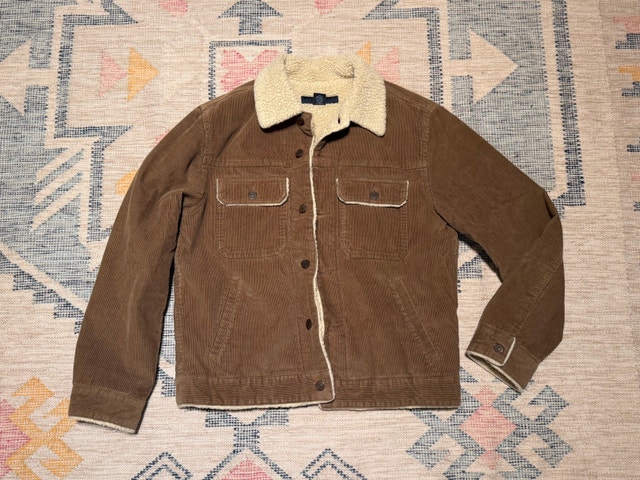 GAP Khaki Corduroy Jacket – Unisex S (Fits M/L) – Like New