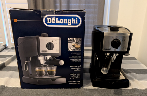 DeLonghi EC155M 15-Bar Espresso Cappuccino Machine