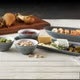 Pandex 5-piece Beaded Melamine Serveware Set - Gray - photo 3