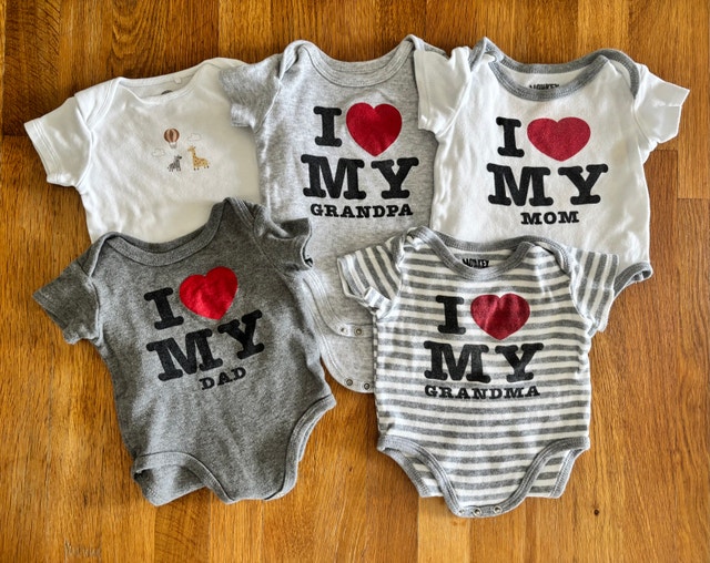 10 onesies/ 0-3 months - photo 2