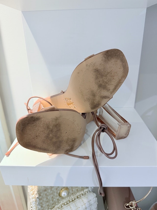 Aldo Brown Leather Lace up Heels - photo 3