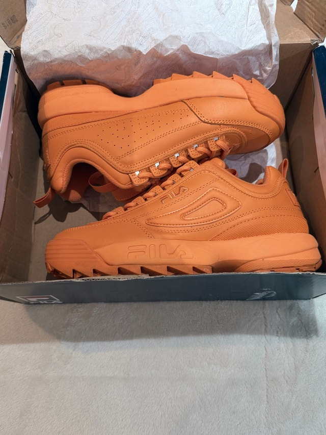 Fila Disruptor II Premium ORANGE Shoe