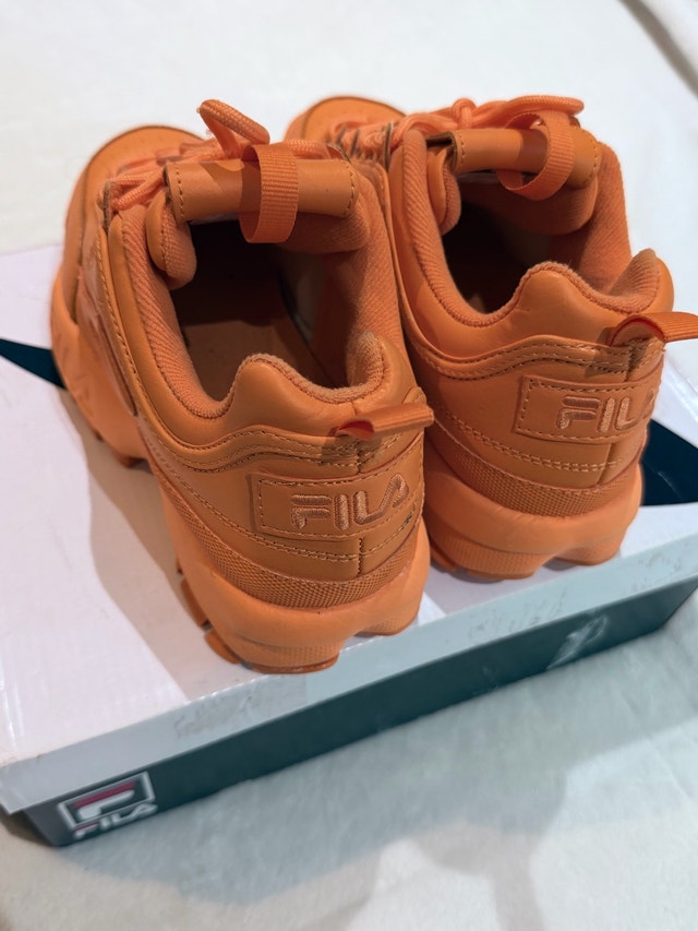 Fila Disruptor II Premium ORANGE Shoe - photo 3