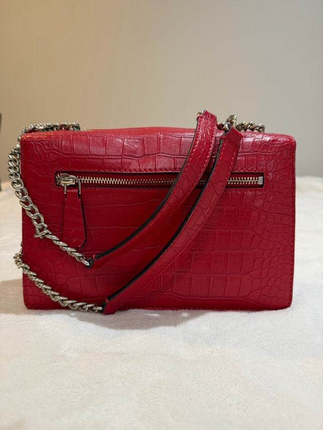 Guess Chain Red Purse - photo 2