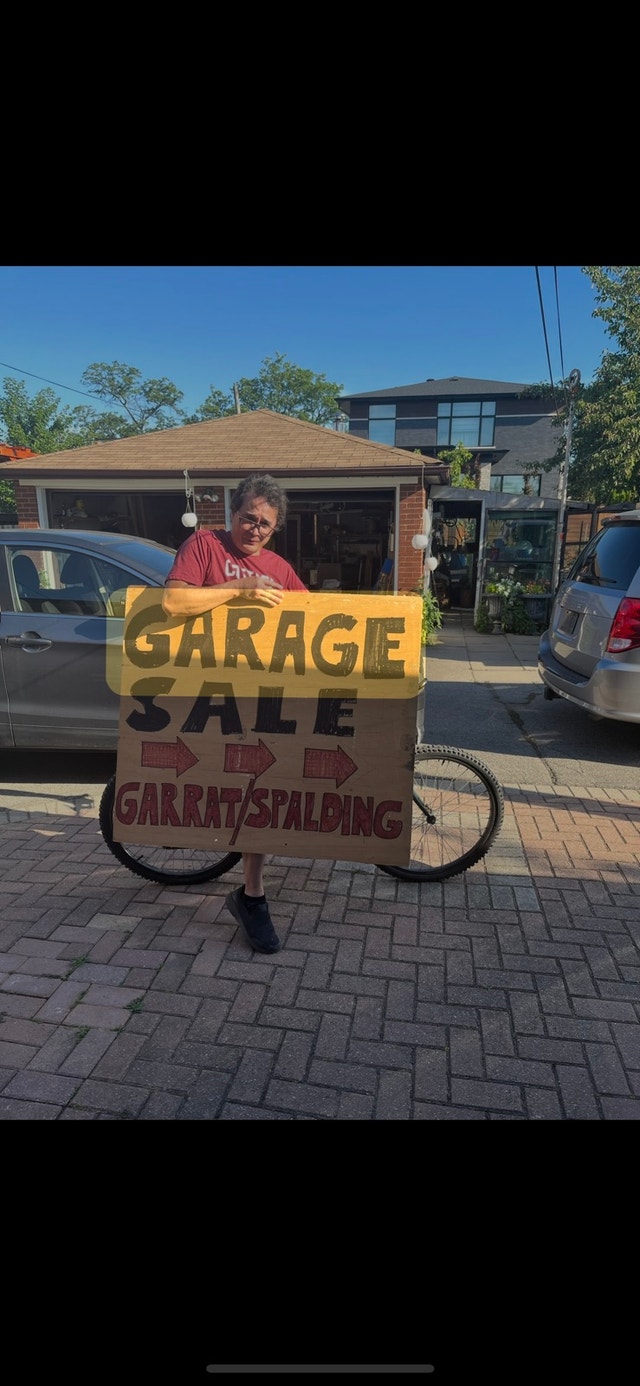GARAGE SALE: SEPT 19 & 20