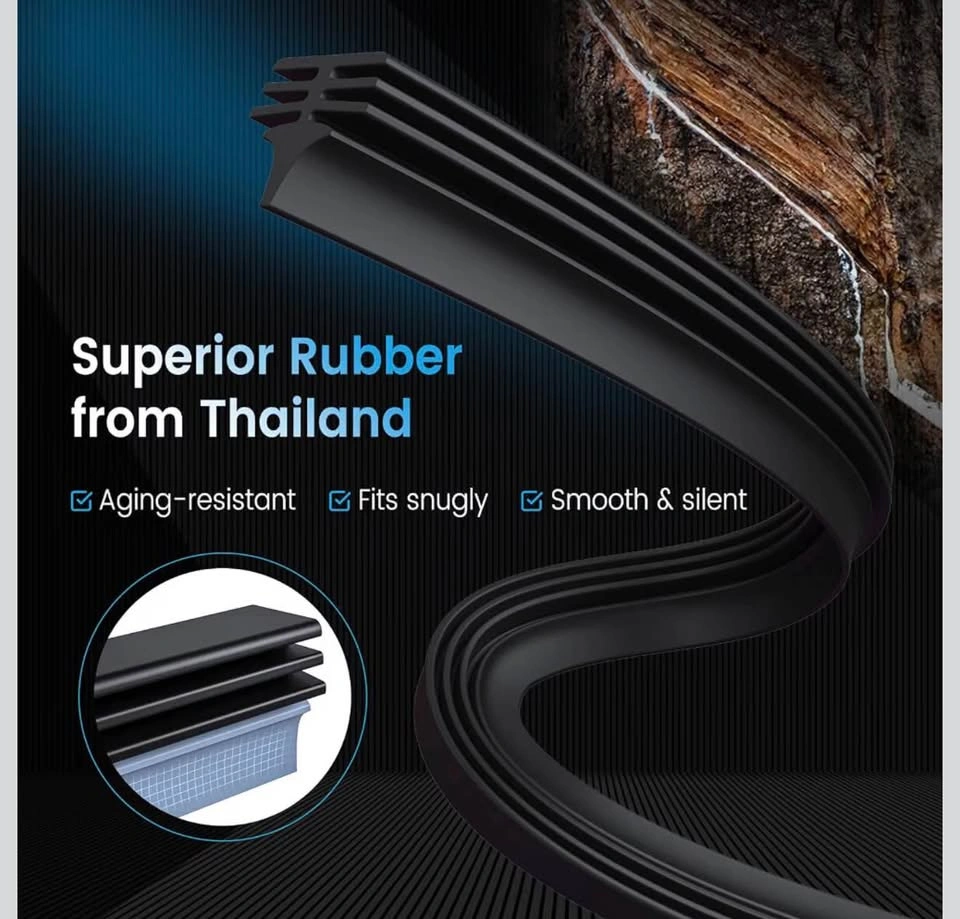 Wiper Blades 26"+16" with Snow Brush, for RAV4, CR-V, Accord - photo 3