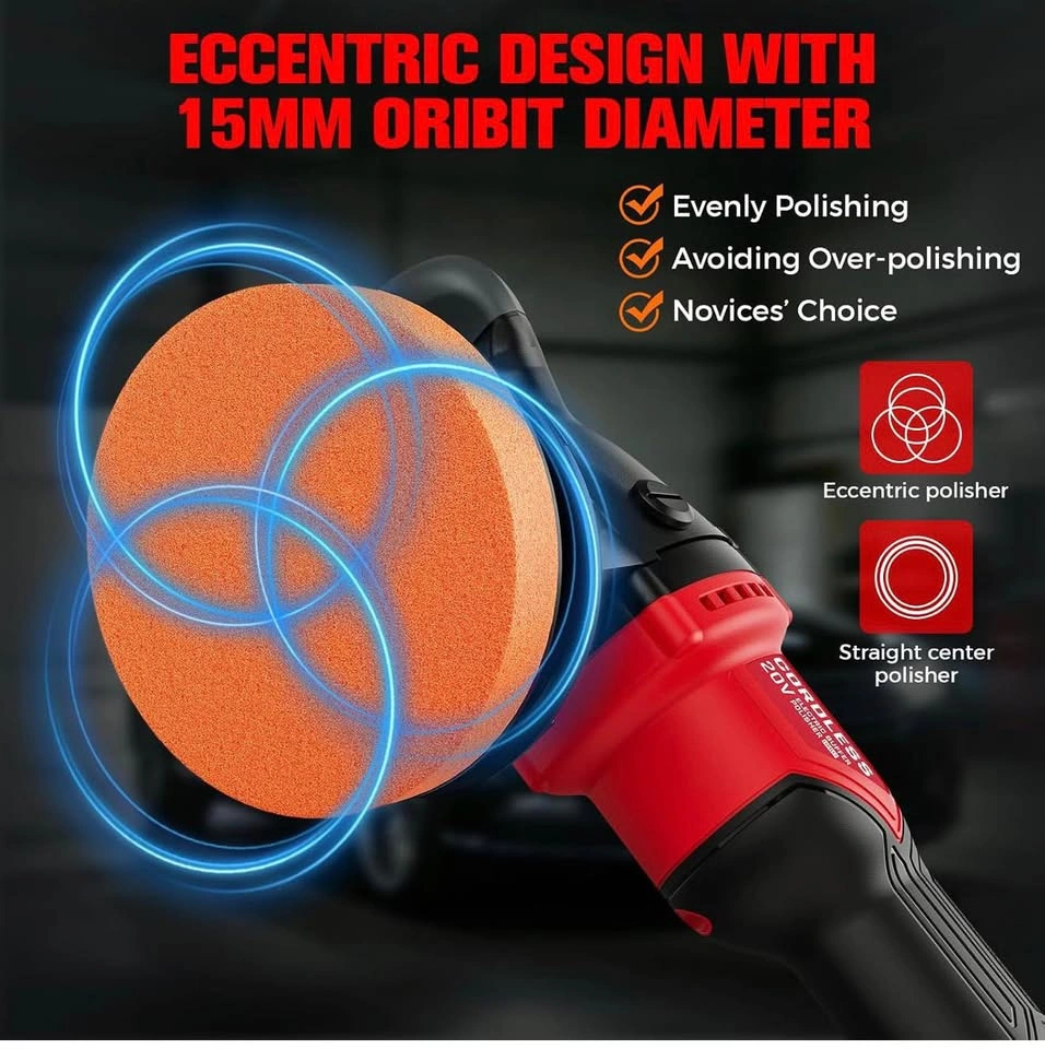 20V Cordless Buffer Polisher (Tool Only, No Battery) - photo 4