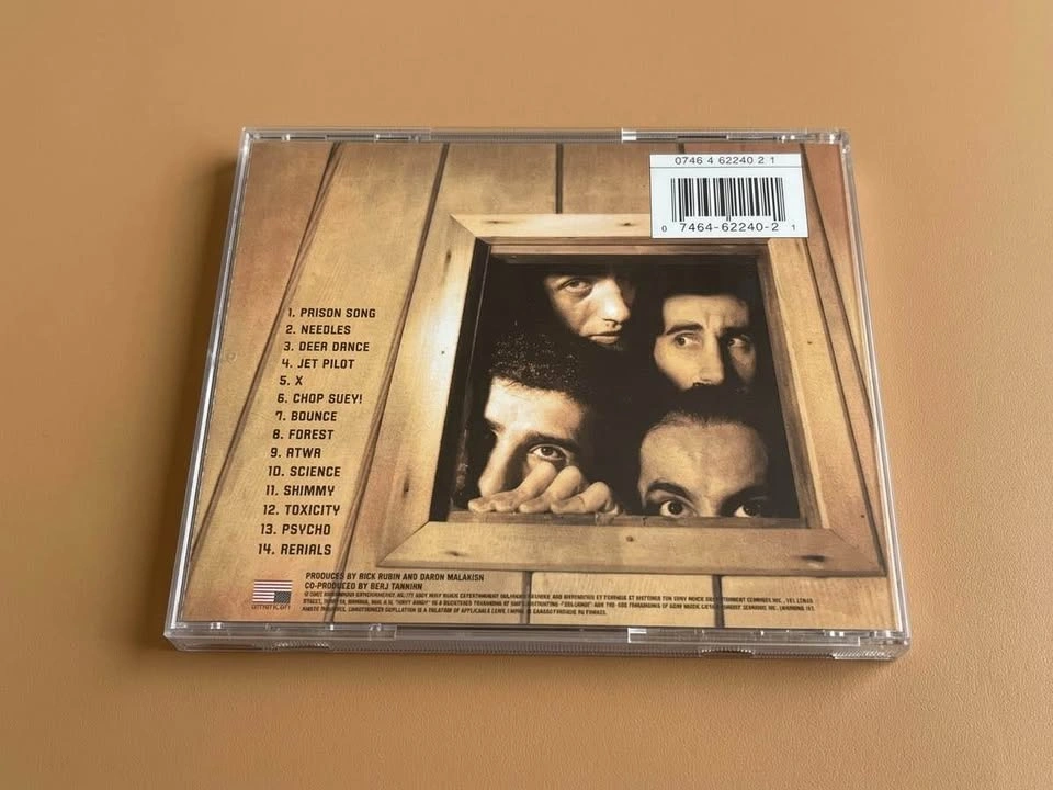 System of a Down Toxicity CD album - photo 2