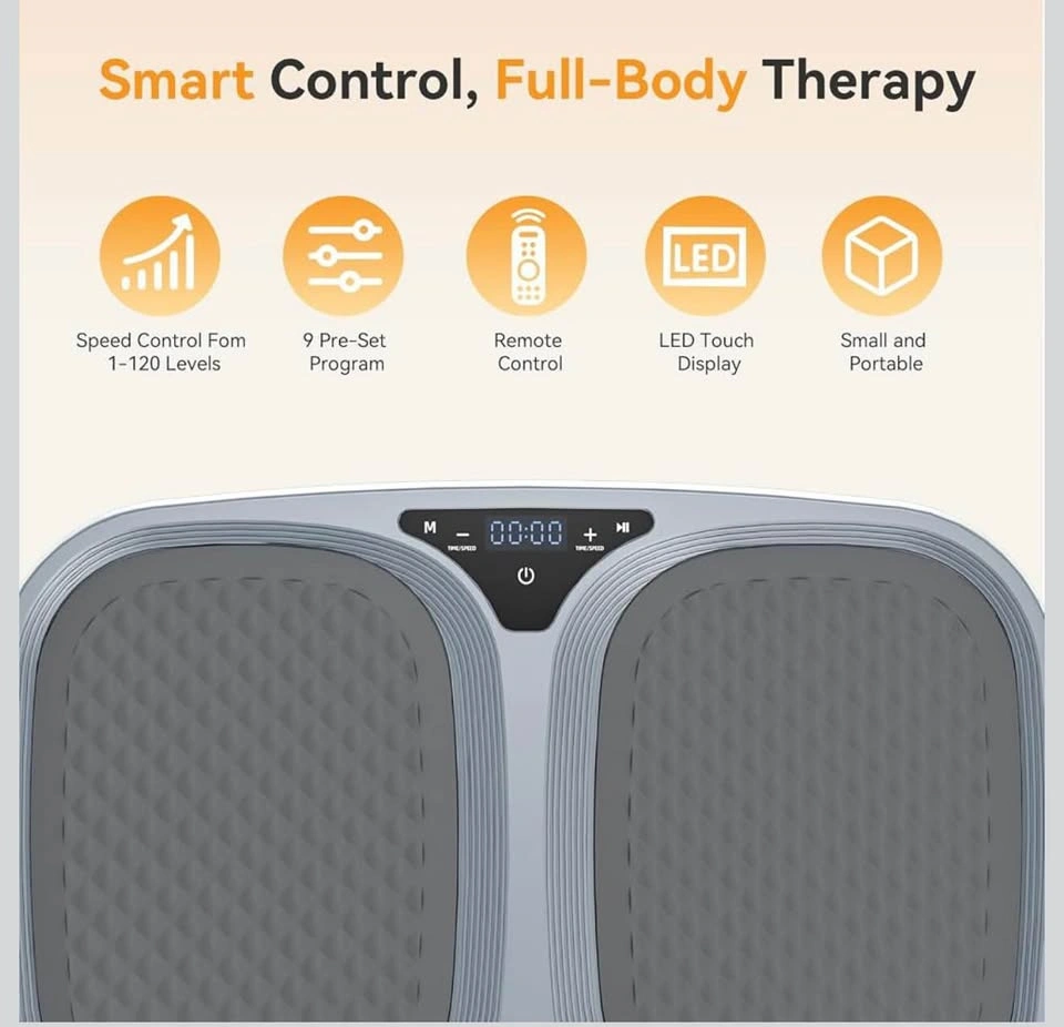 Vibration Plate Exercise Machine Body Shaker for Home Office - photo 5