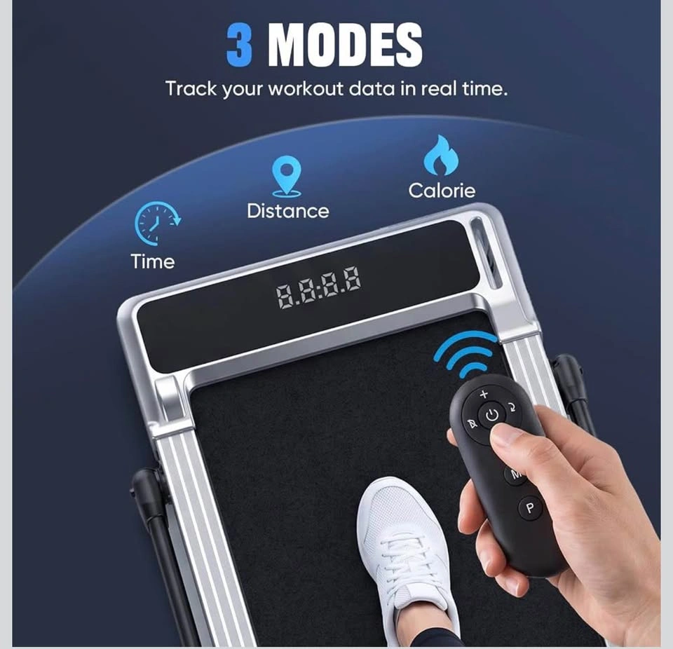 Foldable Walking Pad with Handle Bar, Treadmills for Home - photo 4