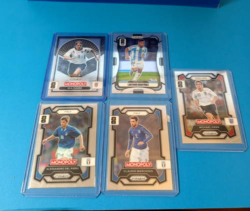 Panini Prizm FIFA 2026 5 Card Lot Mia Hamm Owen Del Piero