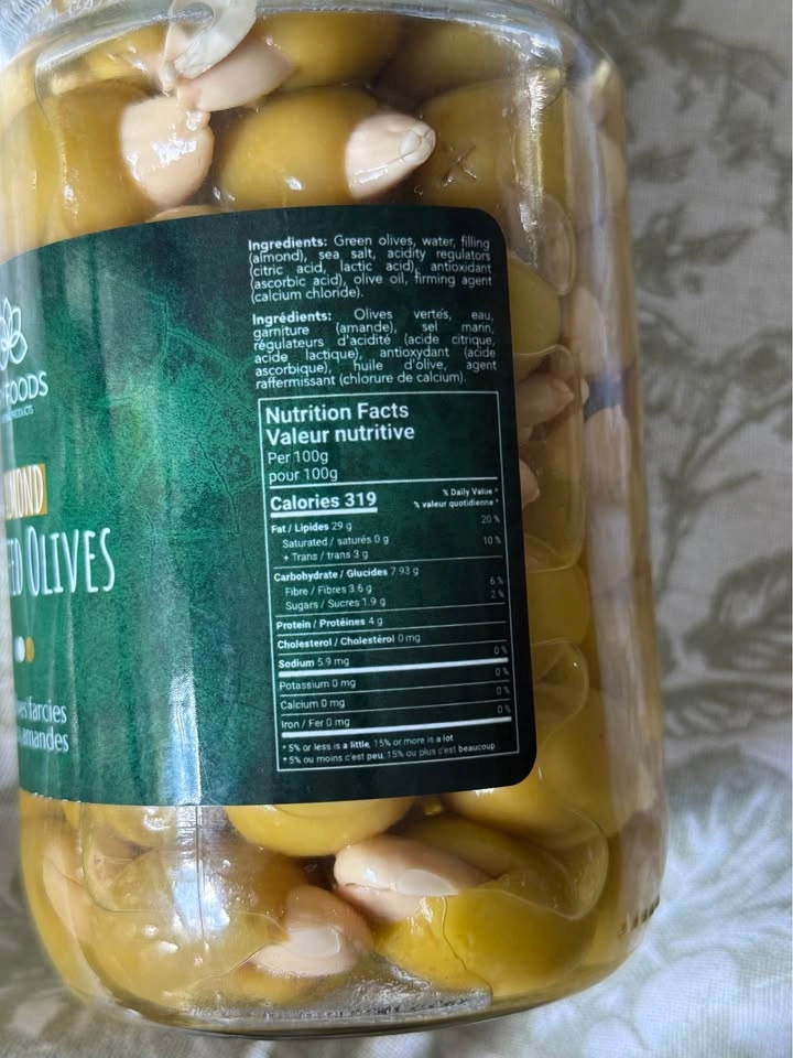 BRY FOODS Gourmet Stuffed Green Olives (650g) - photo 3