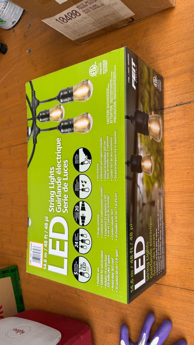 Electric LED String Lights - photo 2