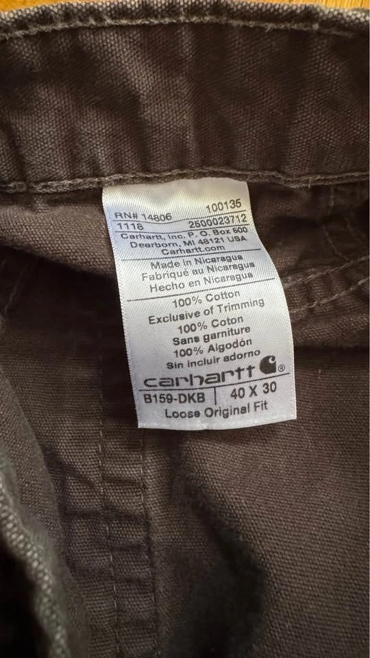 Authentic Loose Original Fit Carhartt Pants - photo 4