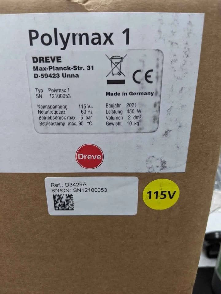 Polymax 1 Pressure Polymerization Unit - photo 4