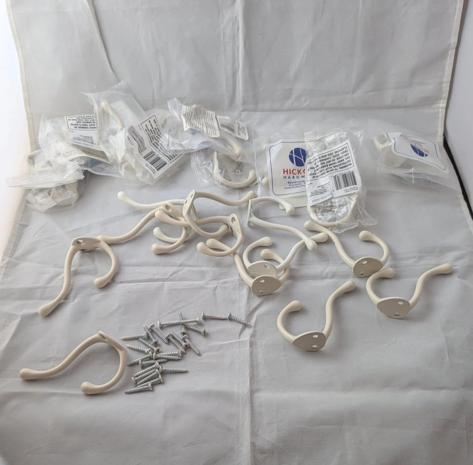 23 Hickory Hardware Coat/Robe Hooks – Light Almond – New & Used - photo 3