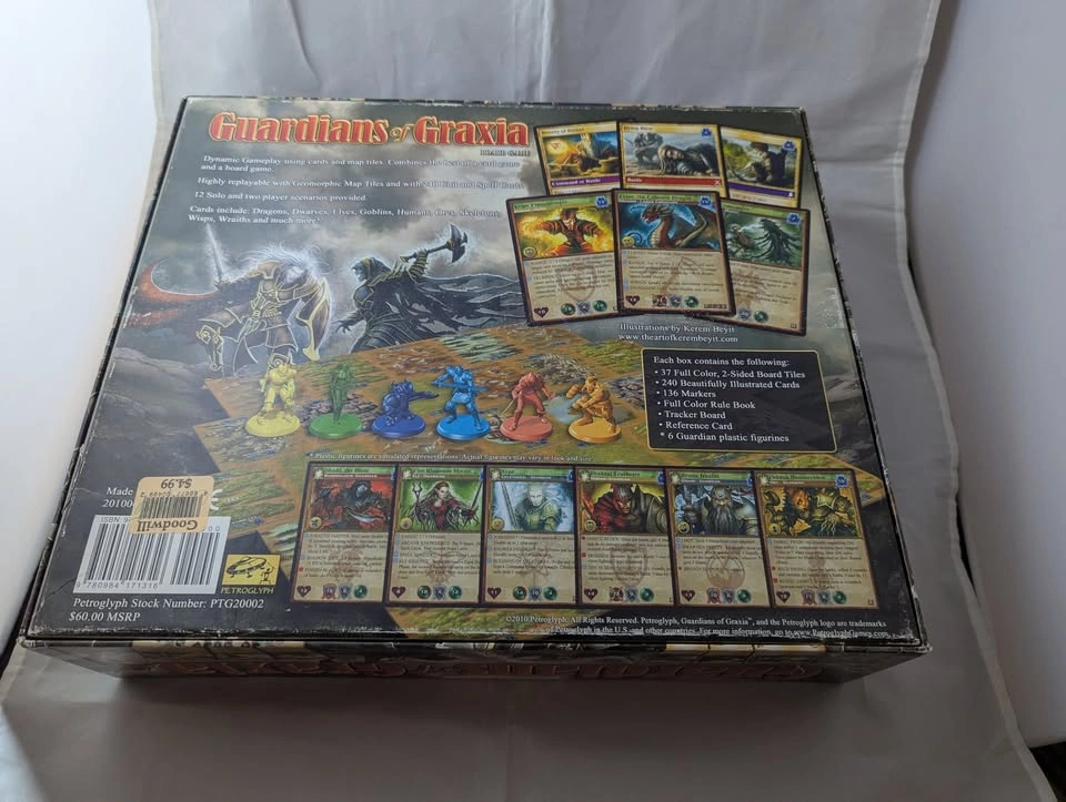 Guardians of Graxia Board Game – Petroglyph 2010 Fantasy Strateg - photo 2