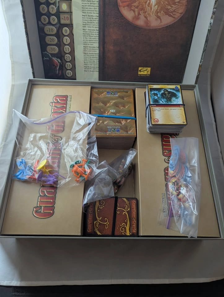 Guardians of Graxia Board Game – Petroglyph 2010 Fantasy Strateg - photo 4