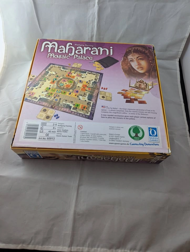 Maharani Mosaic Palace Board Game – Queen Games - photo 2