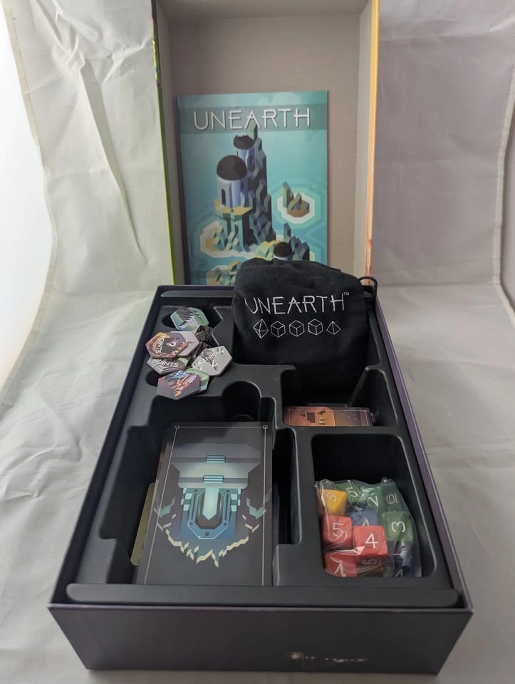 Unearth Board Game – Brotherwise Games – Dice Strategy Game - photo 3