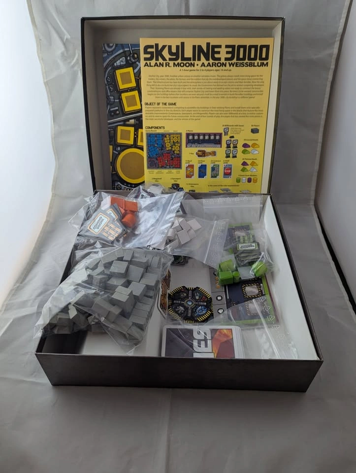 Skyline 3000 Board Game Z-Man Games Alan R. Moon 2009 - photo 3