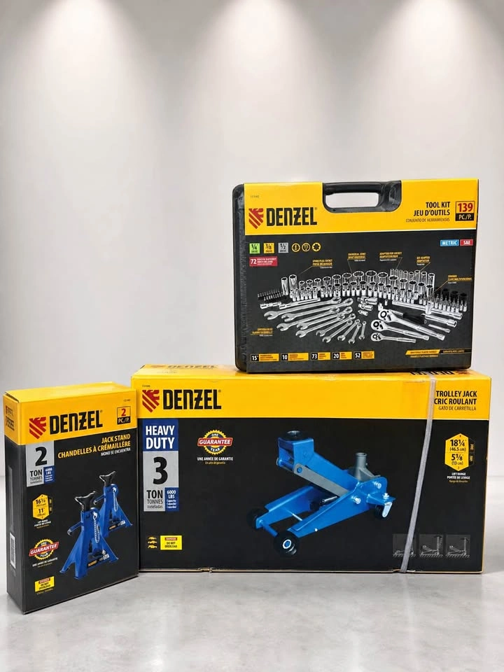 LIMITED BUNDLE Tool Kit, Trolley Jack, and Jack Stands | Brand 🆕
