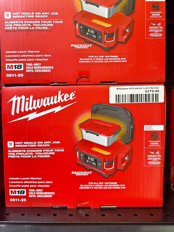 Milwaukee M18 Jobsite Lunch Warmer