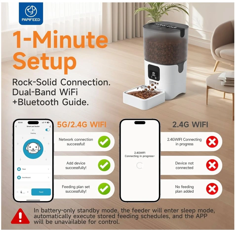Wifi Dog or cat feeder schedule time/s - photo 4