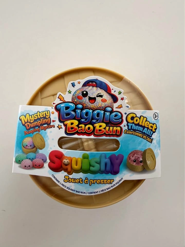 Rainbow Mystery Dumpling Squishy