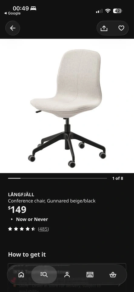 IKEA LÅNGFJÄLL Conference Chair - photo 3
