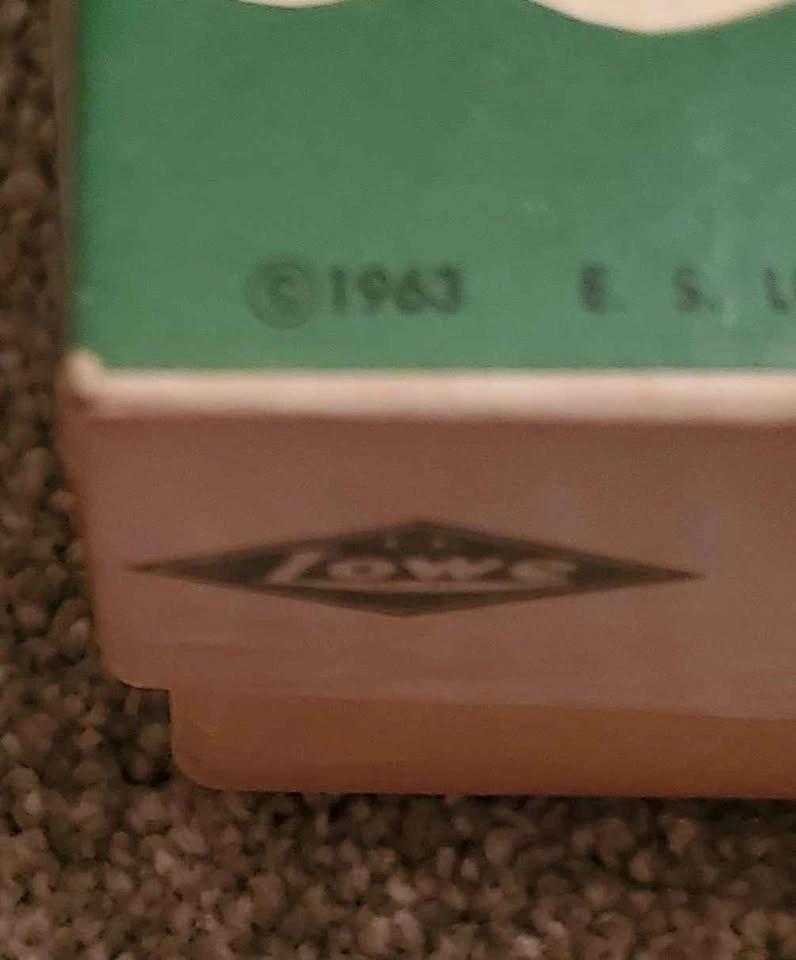 Vintage 1963 E.S. Lowe Scribbage Word Game - photo 4