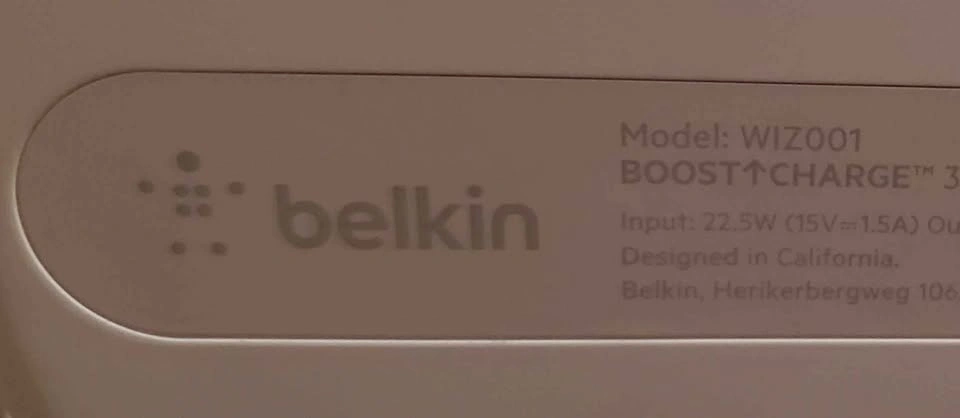 Belkin APPLE 3-in-1 Wireless Charger for Apple or Android - photo 5