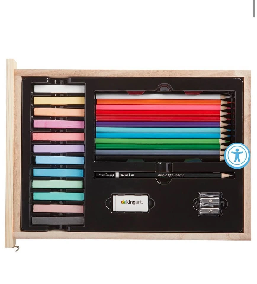 KINGART® Mixed Media Easel Art Set | 105 Pieces - photo 2