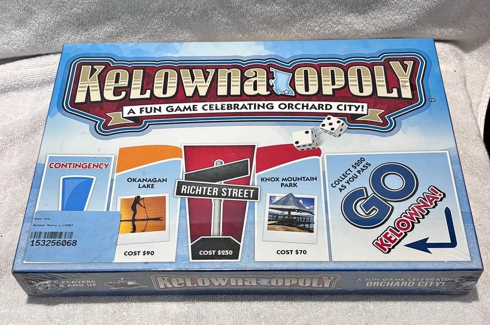 Kelowna-Opoly board game